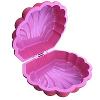 Set of 2 Sand and water shell pink