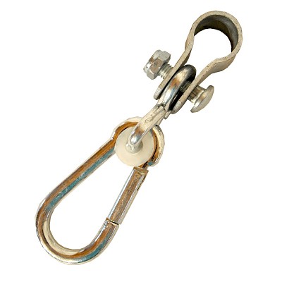 Galvanized Steel Hook with Carabiner