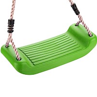 Plastic swing seat - apple green