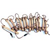 Rope ladder Climbing ladder with 14 wooden rungs, 4.90 m long