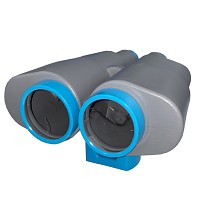 Binoculars telescope toy gray-turquoise