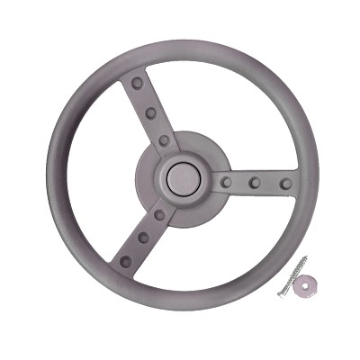 Steering wheel Ø 33 cm gray