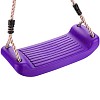 Plastic swing seat - purple