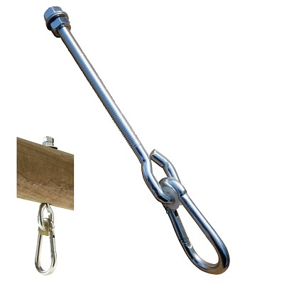 Swing hook “through” - type 0 - 160mm bar length
