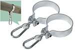 Set of 2 Swing hooks 100mm - 3.0mm ‘all round’