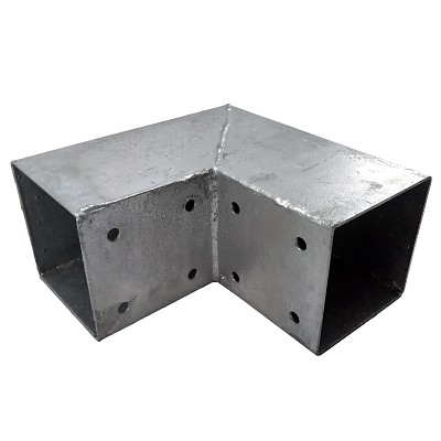 Wooden connector square 2-way 70x70cm