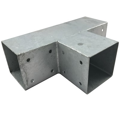 Wooden connector square 3-way 70x70cm