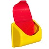 Letterbox Mailbox red-yellow 0