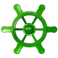 Pirate steering wheel apple green