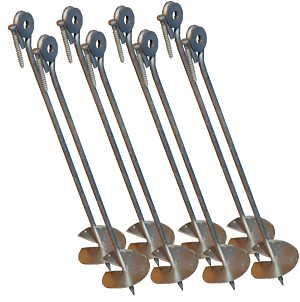 Ground Anchor, Set of 8