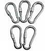 5 pc Carabiner hook Carabiner hook screw carabiner 9x90mm