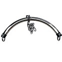 Stainless steel swing hook single point without swivel