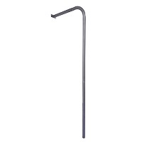 Fireman's Pole, Fireman's Pole, Climbing Pole, 2.72m, Fireman's Pole, Gray