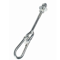 Swing hook “through” - type 0 - 120mm bar length
