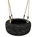 Tyre swing for children