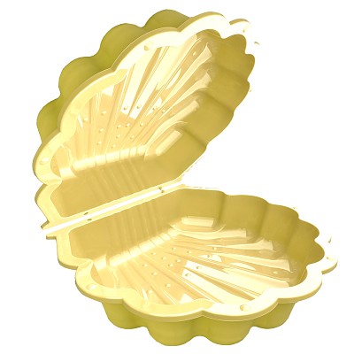 Set of 2 Sand and water shell pastel sand