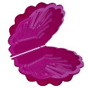 Set of 2 Sand and water shell magenta 