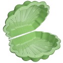 Set of 2 Sand and water shell pastel green