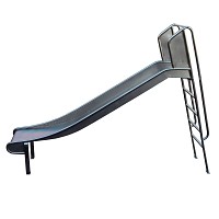 Stainless steel slide with ladder 1.50 m ladder slide
