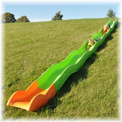 Hill slide 8.60 m