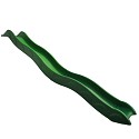 Slope slide Wave slide 3.32 m green
