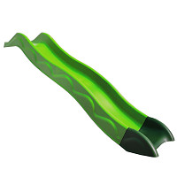 Add-on slide Wave slide 2.15 m apple green / dark green