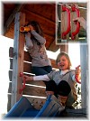 Weatherproof handles for playground structures